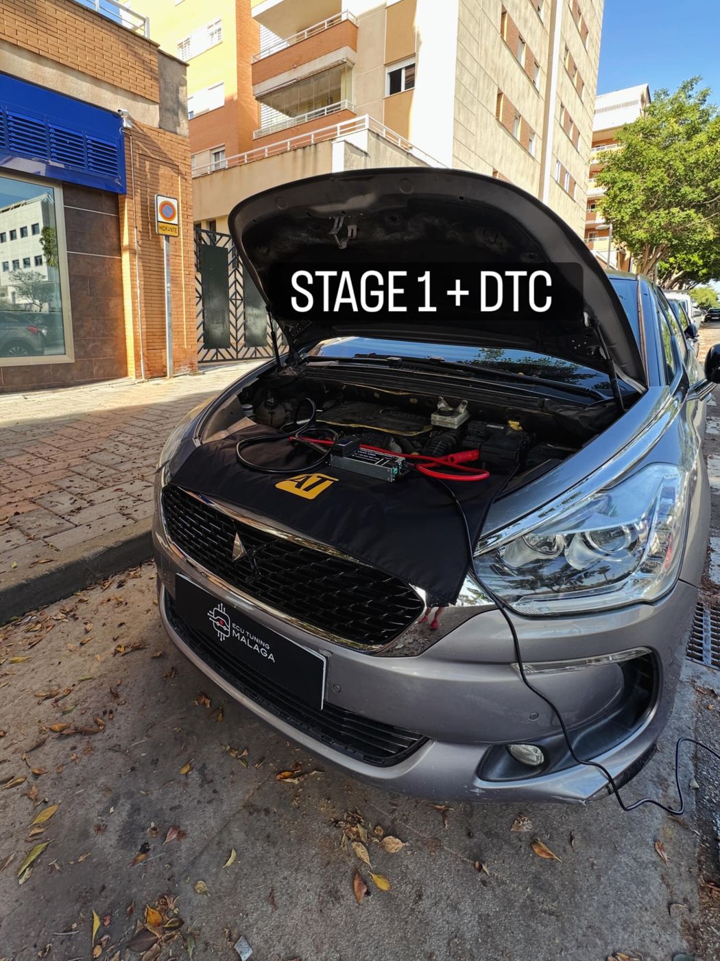 Citroën DS4 1.6 BlueHDi 120 CV con Reprogramación Stage 1 y solución de fallo electrónico en Málaga